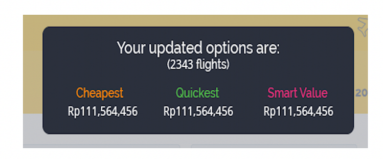 Closeup - of changes to filters